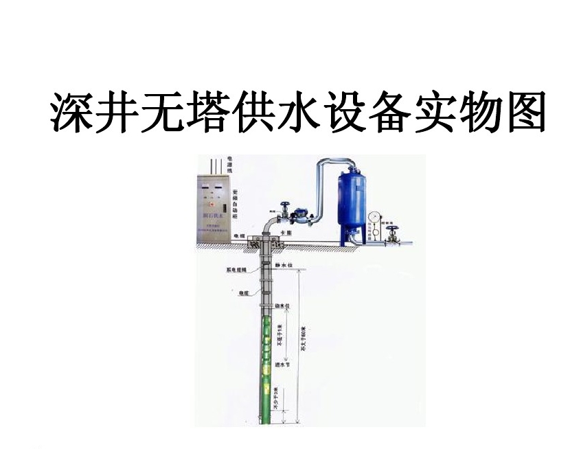 桐城市井泵无塔式供水设备